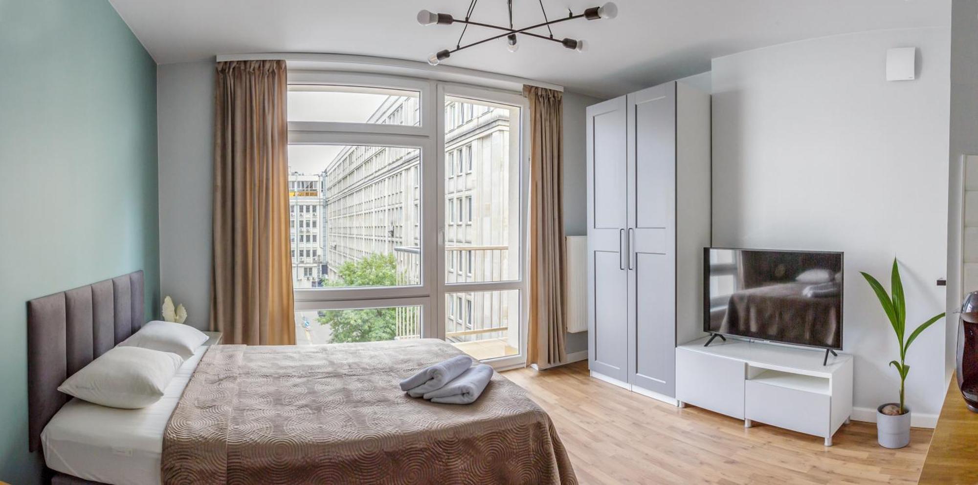 Charming Apartment In The City Center Varsó Kültér fotó